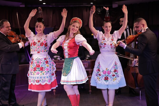 4 Course Dinner Cruise with Operetta, Folk Show and Welcome Drink - Liberty Bridge to Gellért Hill and the Thermal-Bath Neighborhood