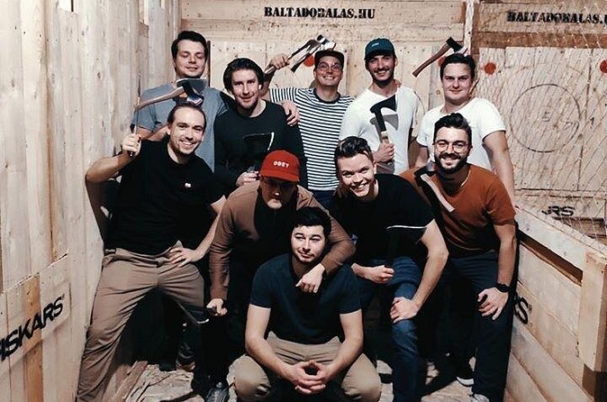 Axe Throwing Budapest - The Social Vibe: Music, Craft Beer, and an Easy Group Activity