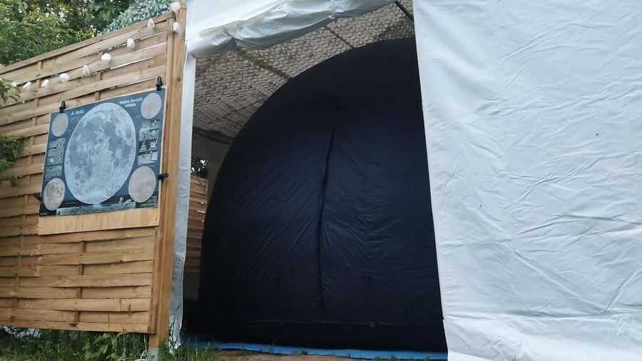 Balaton: All-Weather Private Stargazing & Planetarium Tour - The inflatable dome: private 360 show with an ESA film