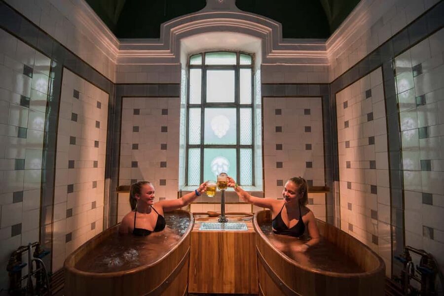 Beer Spa with optional Széchenyi Bath Tickets - BeerSpa Inside Széchenyi, What Makes It Different