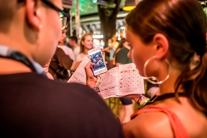 Bingo Bar Crawl - The core idea: a 3-hour Bingo game with bar stops