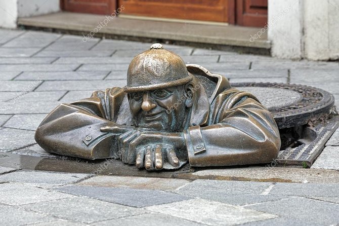 Bratislava, one day private trip from Budapest with guide! - Old Town Hall Square, Roland Fountain, and Medieval Streets