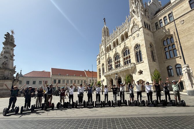 Buda & Pest in 2 Hours: Segway Adventure - Zero Kilometre Stone, the quick stop that helps you read Budapest
