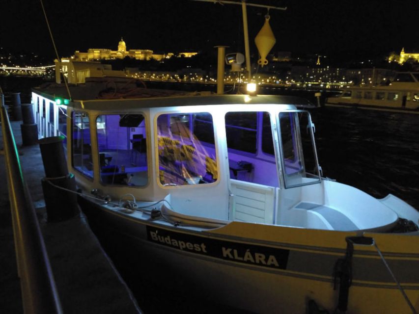 Budapest: 1-Hour Private Boat Cruise - M/S Klára and the comfort of a smaller, slower cruise