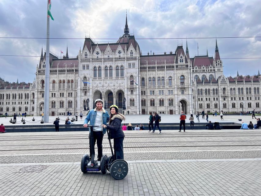 Budapest: 1 Hour Segway Tour - Parliament Hightails - Stop 1: St. Stephen’s Basilica break and photo time