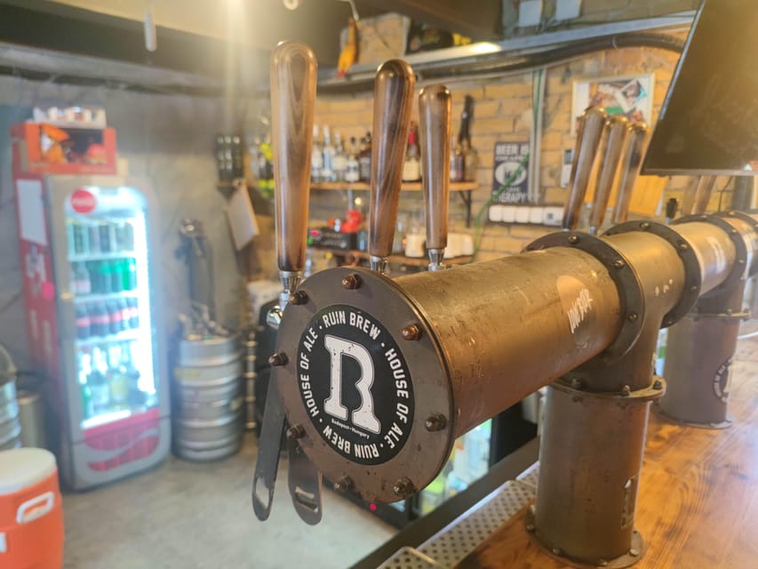 Budapest: 9-tier Hungarian & Craft Beer Tasting w/ snacks - Should you book Ruin Brew’s Hungarian beer and pálinka tasting?