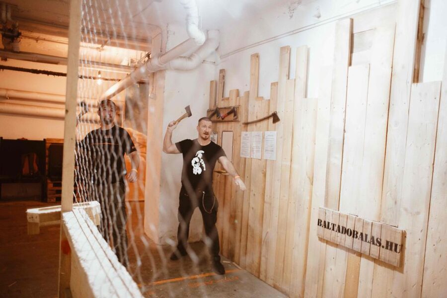 Budapest: Axe Throwing Experience - What to bring, what to wear, and how to reduce first-throw nerves