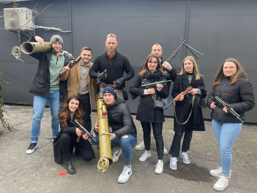 Budapest: Basic gun-shooting package - The Four Firearms You Shoot (and What That Means)