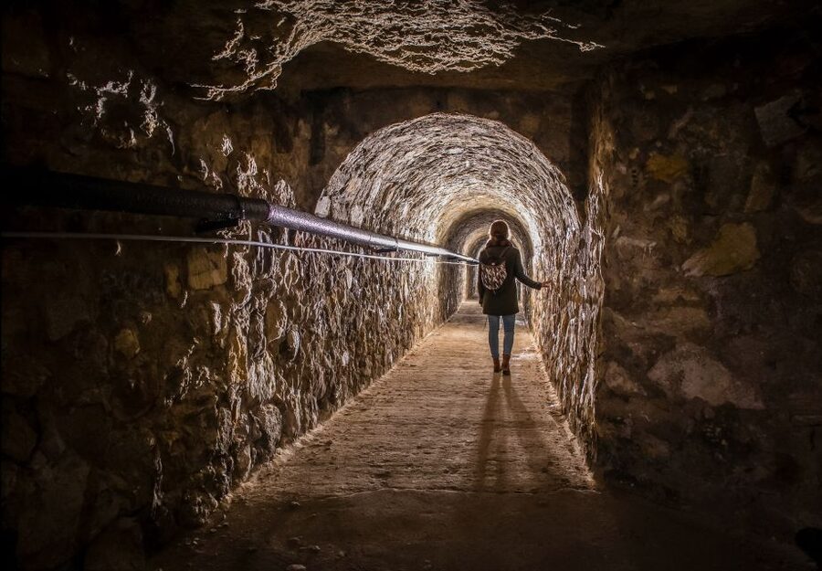 Budapest: Buda Castle Cave Tour - What the tour path is like underground (paved roads, lighting, and 12°C)