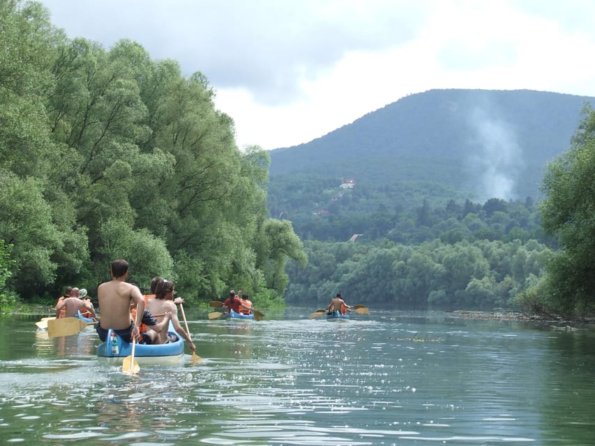 Budapest: Canoeing the Danube w or wo Sauna or Danube Beach - Paddling 15 km on the Danube near Budapest, with swim stops and island turns