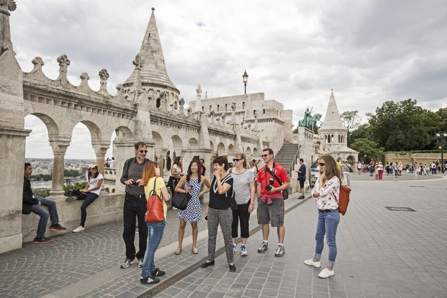 Budapest: Castle District Walk with Matthias Church Entry - Fisherman’s Bastion: the photo stop that actually pays off