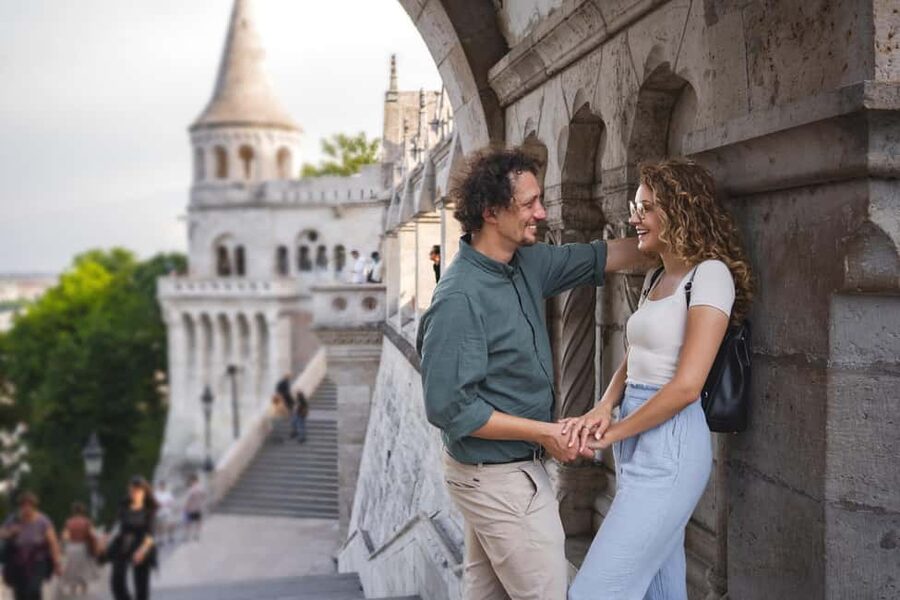 Budapest: Castle Hill Photoshoot with Private Photographer - How the candid and posed shots work together