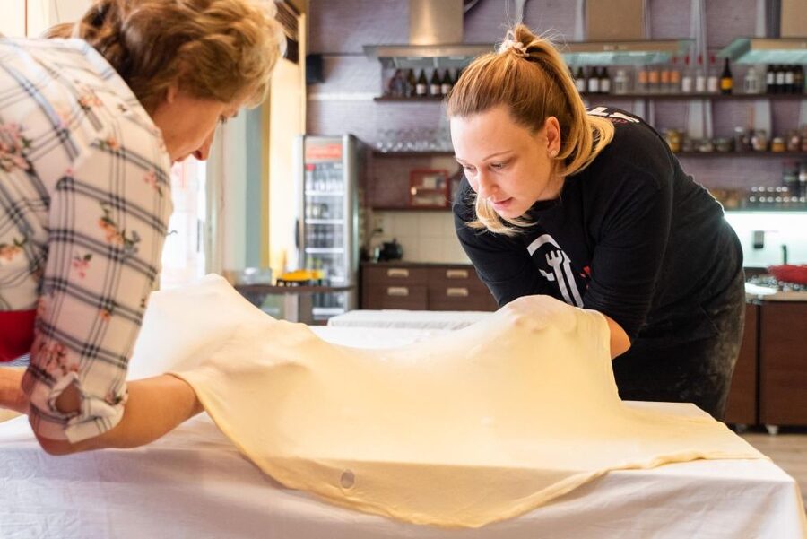 Budapest: Cooking School – Hungarian Menu & Local Market - Inside Chefparade: the studio setup and the small-group teaching style