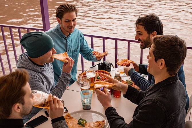 Budapest Danube Pizza Cruise with Welcome Drink - The Danube at night, plus pizza, is a simple Budapest win