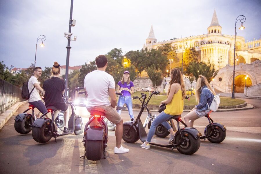 Budapest: E-Scooter Top Sights Tour with Fisherman's Bastion - The MonsteRoller basics, training, and how comfortable it really is