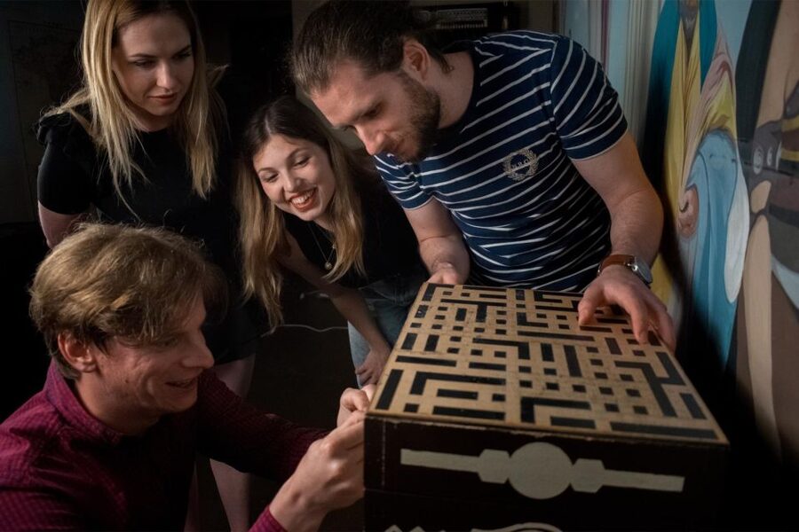 Budapest: Escape Room game - Egyptian Adventure - Meeting At Scavenger Escape, And Getting Into The Game Mode
