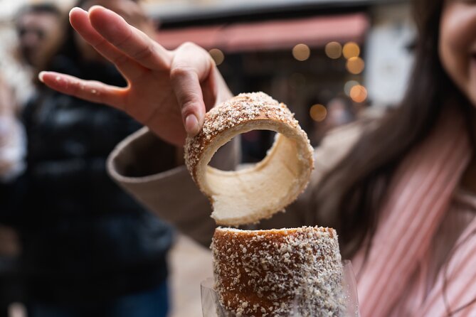 Budapest Food Tour: Wine, Foie Gras & 20+ Tastings - Ferenciek Tere lunch: wine, goulash, and palacsinta to end strong