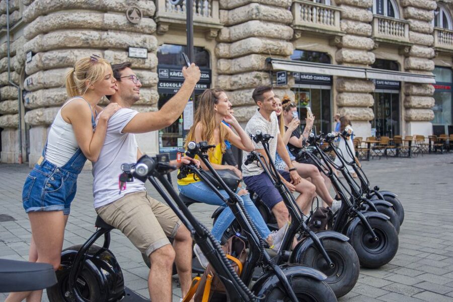 Budapest: Guided City Sights Tour by E-Scooter - Starting at Deák Ferenc tér: learning the MonsteRoller fast