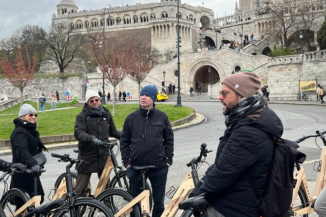Budapest: Historic Downtown ride on E-Bicycles Buda & Pest - Back Across the City: Baths Pass-By, Market Hall, and the Synagogue Area