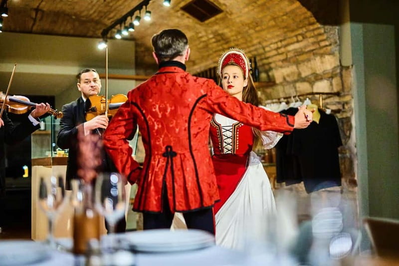 Budapest: Hungarian Folk Dance & Concert with Dinner Option - Entry down the stairs, and what that means for your comfort