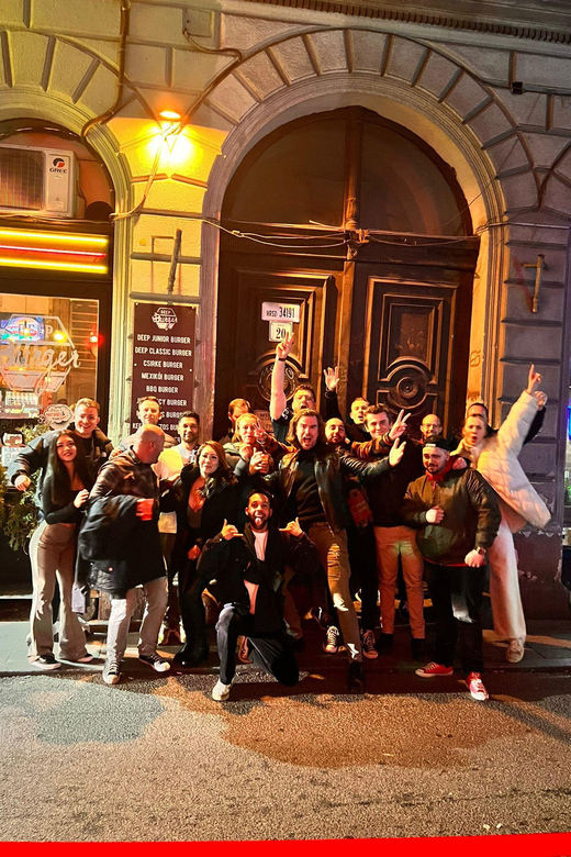 Budapest: Just for you Guided Bar Crawl with games and Shots - How the 5-hour crawl keeps you from wasting time