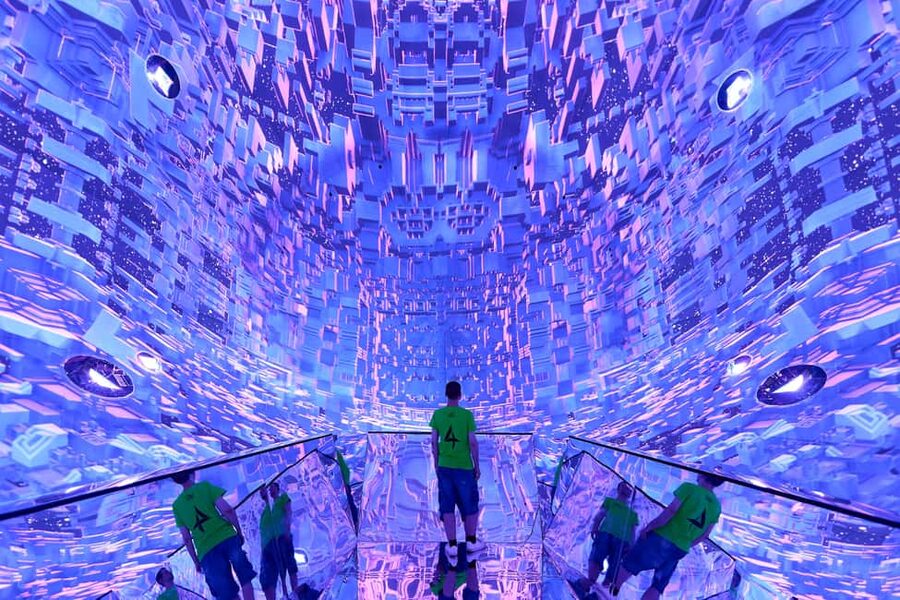 Budapest: Light Art Museum Skip-the-Line Entry Ticket - Floating tent, airship, and the big wow moments