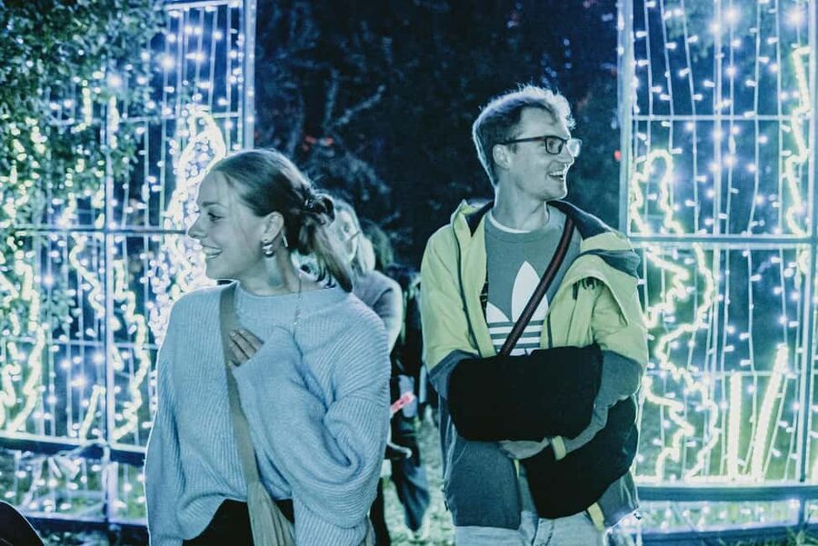 Budapest: Lumina Light Park Wonderworld Entry Ticket - How the glowing walk works, pace yourself for the best photos