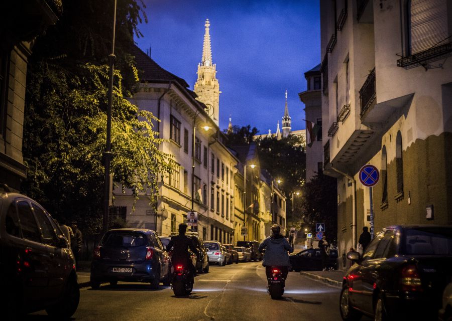 Budapest: Night Tour on MonsteRoller e-Scooter - Up to Buda Castle: riding that feels like moving scenery