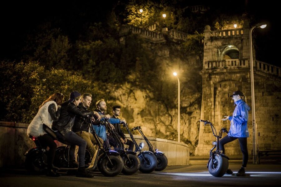 Budapest: Night Tour on MonsteRoller e-Scooter - Safety briefing and scooter coaching: the part that makes the night work