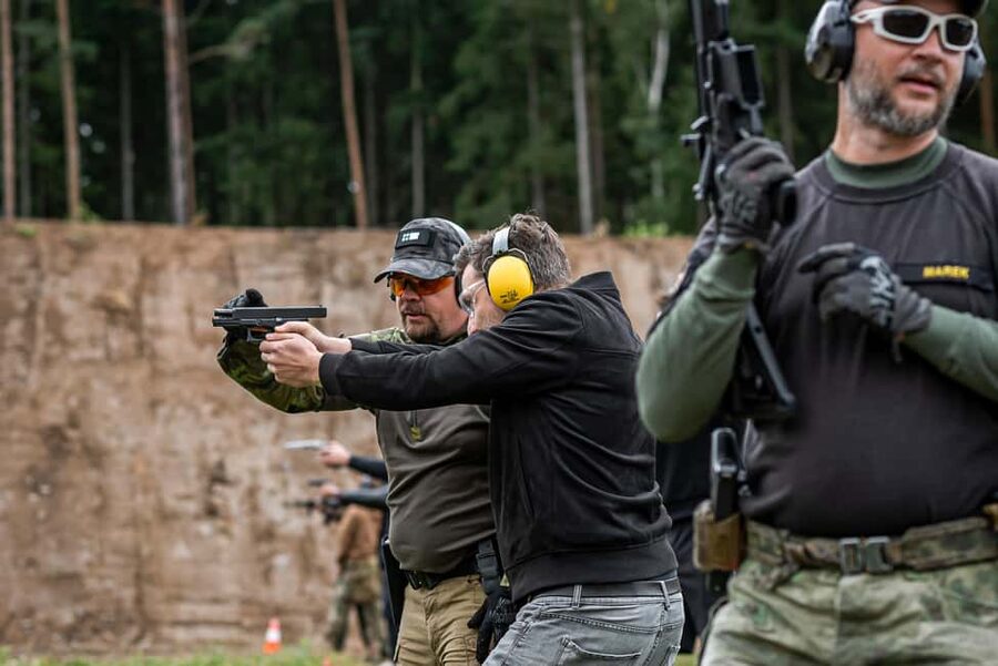 Budapest: Outdoor Shooting Experience + Hotel Pickup - City-Centre Pickup by Air-Conditioned Bus, Then Back Again