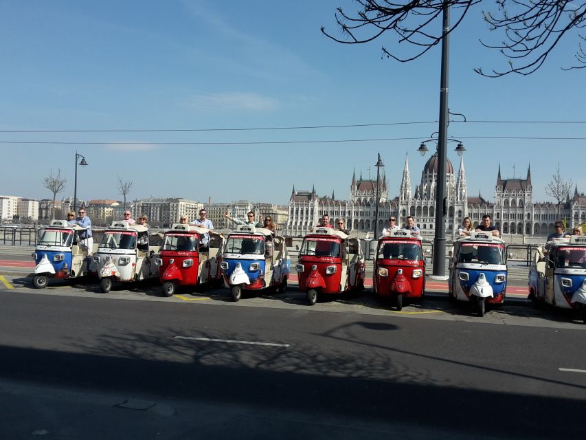 Budapest: Private City Tuk-Tuk Tour & Boat Cruise - Bridges and Government District Stops That Show the Danube’s Role