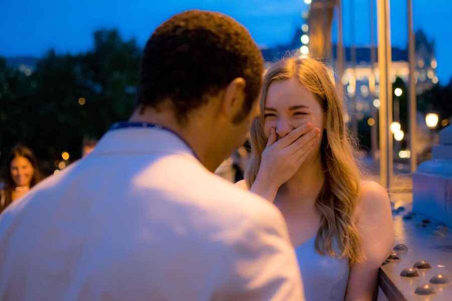 Budapest: Proposal Photos at enchanting Fisherman's Bastion - Fisherman’s Bastion Makes a Proposal Photo Look Effortless