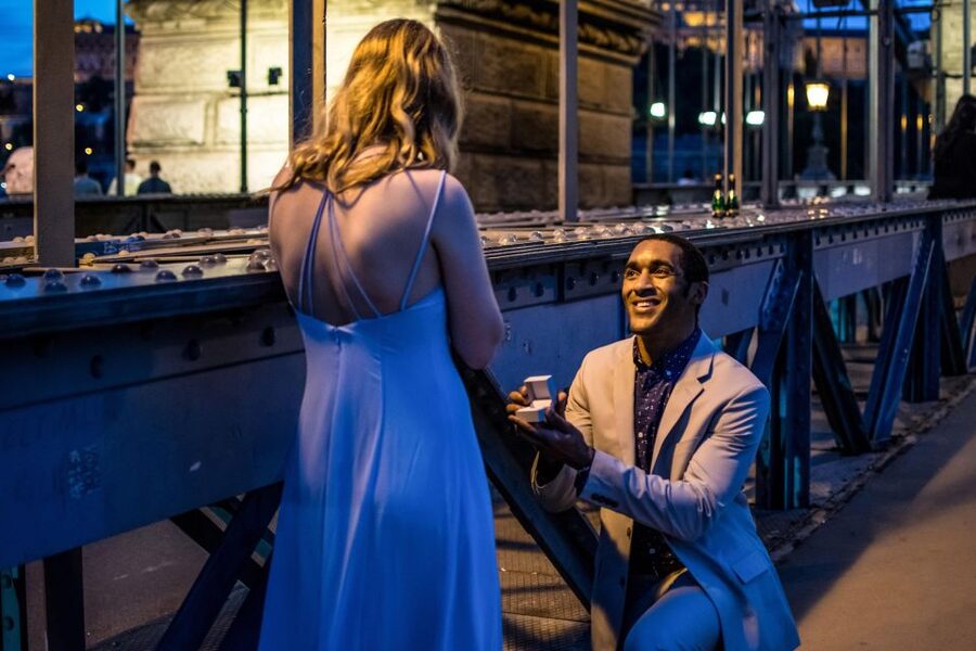Budapest: Proposal Photos at enchanting Fisherman's Bastion - The 60-Minute Flow: Proposal, Then Quick, Guided Couple Photos