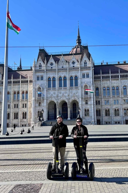 Budapest: Segway Grand City Tour (Buda + Margaret + Pest) 3h - Starting at Haris köz 2, then training so you feel safe quickly