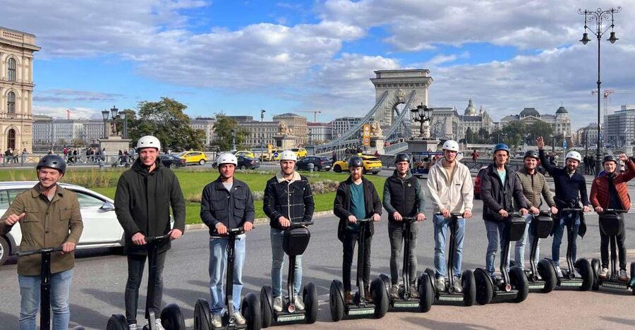 Budapest: Segway Grand City Tour (Buda + Margaret + Pest) 3h - Chain Bridge and Buda Castle viewpoints: where your photos actually make sense