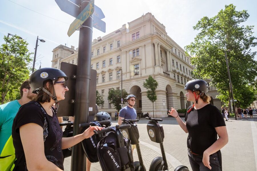 Budapest: Segway Sightseeing Tour - Buda Castle District views from inner Pest without the hill work