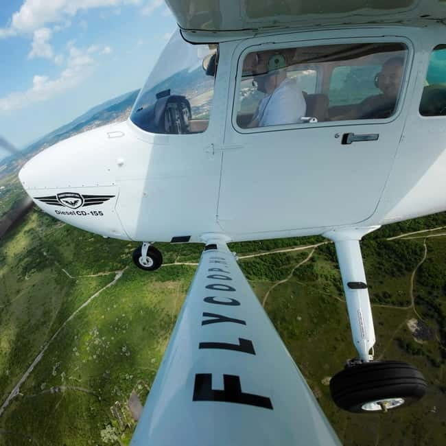 Budapest Sightseeing Flight with Cessna C172 - The view list: Parliament, Buda Castle, Fisherman’s Bastion, Chain Bridge, and the Danube