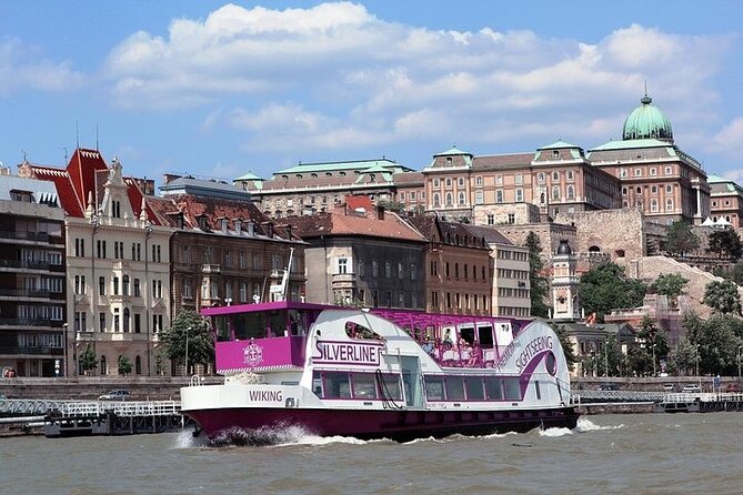 Budapest Sightseeing with Drink Included - National Theatre and the east bank energy near Balna