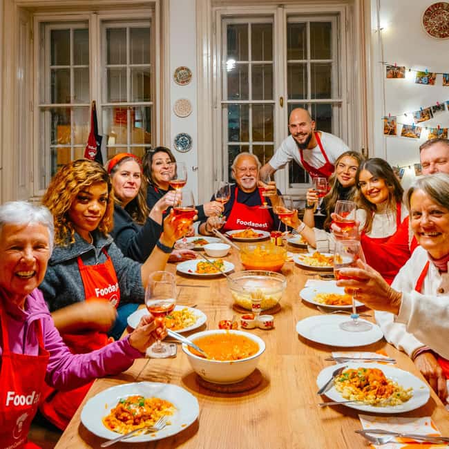 Budapest: Small-Group Cooking Class & Market Tour with Local - Central Market Hall Tastings: the ingredient hunt that sets up the whole class