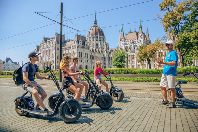 Budapest Small-Group Guided Tour on MonsteRoller e-Scooter - Pick the right duration: 1 hour for highlights, 3 hours for the full sweep