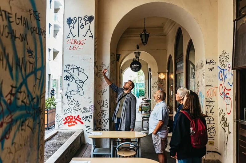 Budapest: Street Art and Underground Movements Walking Tour - Telep-Art Galéria: your sticker-based warm-up in Budapest