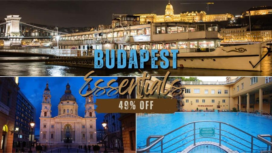 Budapest Super Saver: Spa, Basilica Tour, and Danube Cruise - Why this $64 package can work