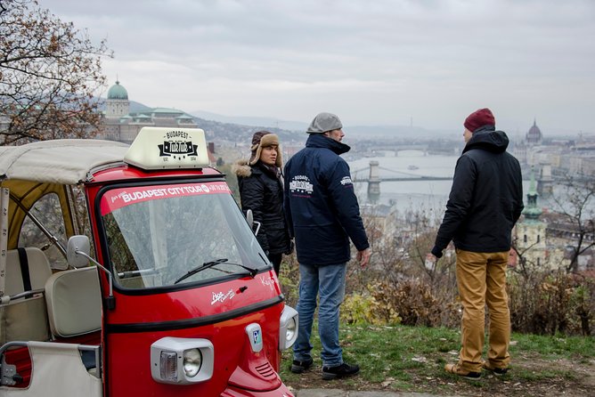 Budapest Tuk Tuk Tour with House of the Unicum Distillery Visit - Károlyi Garden and Central Market Hall, for When You Want a Break