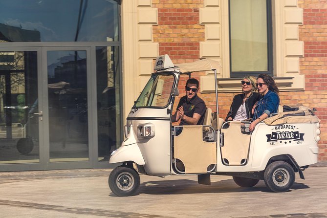 Budapest TukTuk Private Tour with Goulash Soup in the Downtown - Matthias Church, Parliament exterior views, and the memorial contrast stop
