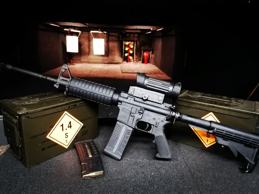 Budapest: UNIQUE EXPERIENCE - Gamer shooting package - Indoor Range Time in Budapest, Plus a Built-In Weather Fix