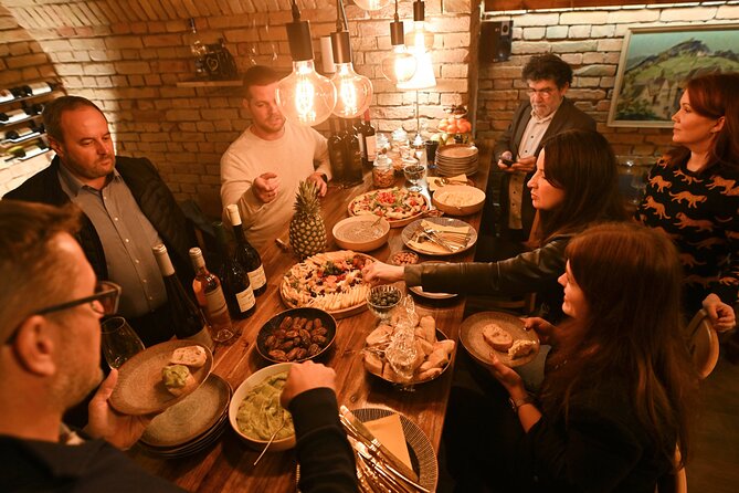 Budapest Wine Tasting and Heritage Experience at Goldcentral - Snacks and pairings: cheese, bread, and dried fruit