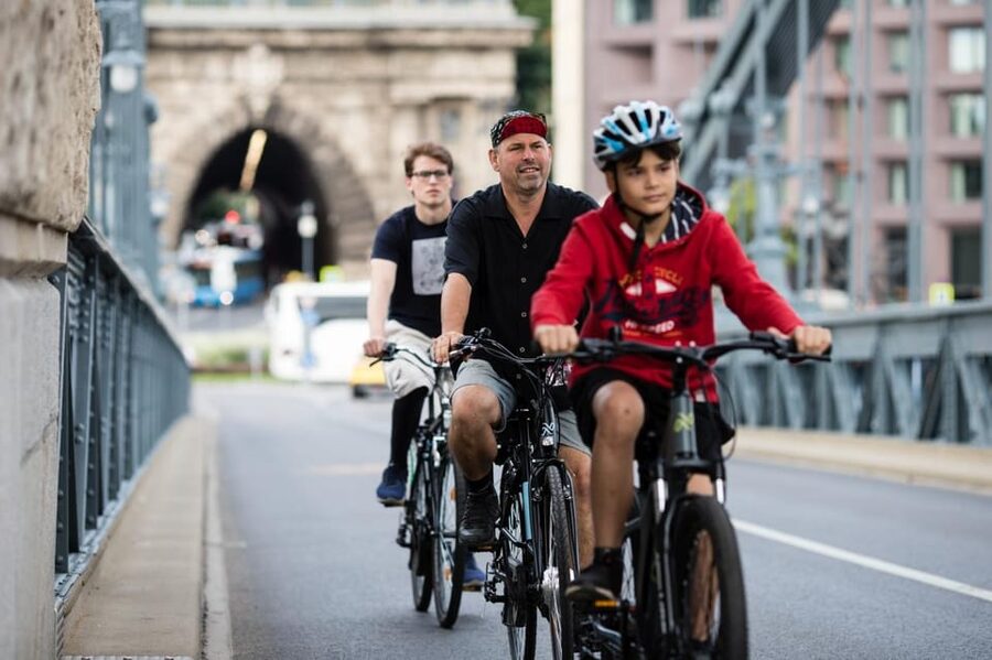 Choose a bicycle and make your own tour in Budapest-24 hrs - Picking up your bike at Bestbike Tours, right by Liszt University