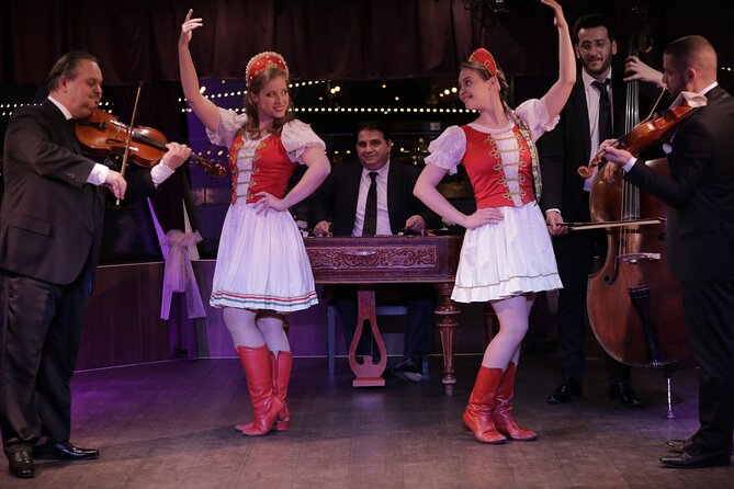 Drinks and Folklore Show Cruise in Budapest - Elisabeth Bridge, Gellért Hill, and the view you can spot coming