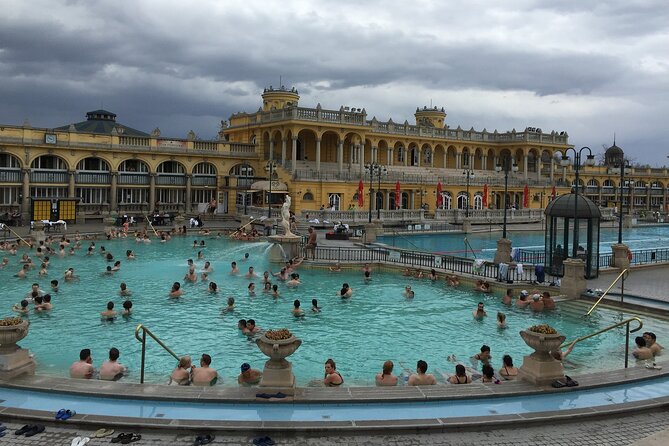 Entrance to Szechenyi Spa in Budapest - Price and value: is this $71.97 per person a smart move?