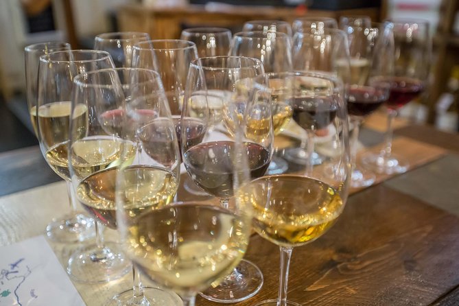 Evening Wine, Cheese, & Charcuterie Tasting in Budapest - The 8 wines you taste, from sparkling to sweet Tokaj